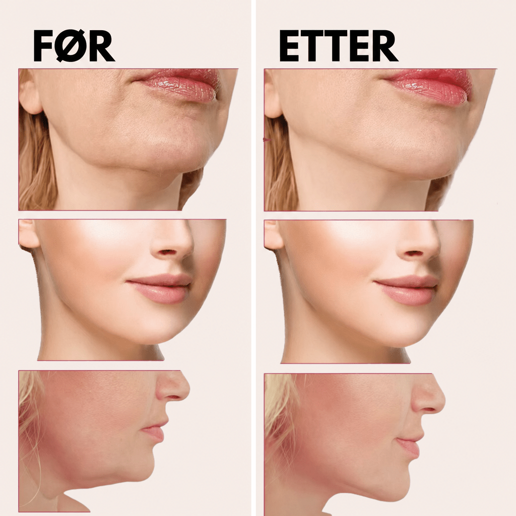 GlowSculpt EMS ansiktsmassasje – V - form løft med mikrostrøm og anti - age - effekt - AVABeauty.no